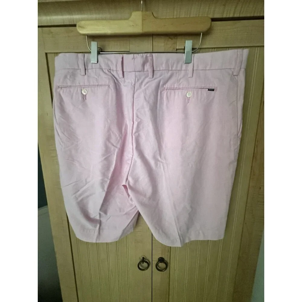 Polo Ralph Lauren Shorts Mens Size 40 Pink Chino Golf Short Preppy Cotton Casual